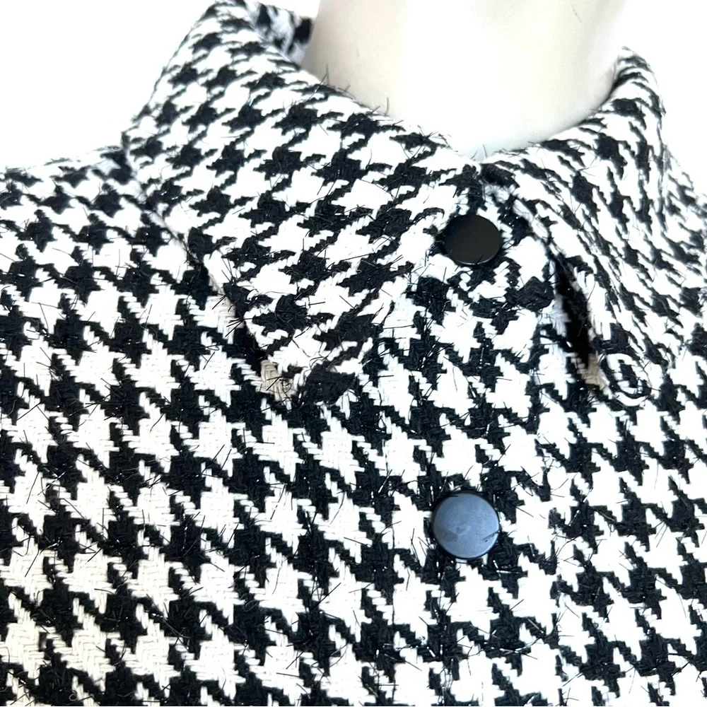 WAYF Women’s Houndstooth Shirt, Jacket - Picture 9 of 16